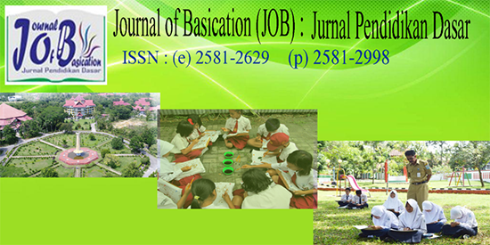 Journal of Basication (JOB): Jurnal Pendidikan Dasar